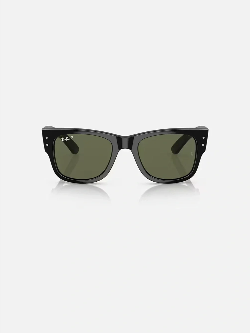 Ray-Ban Black Mega Wayfarer Polarized Sunglasses